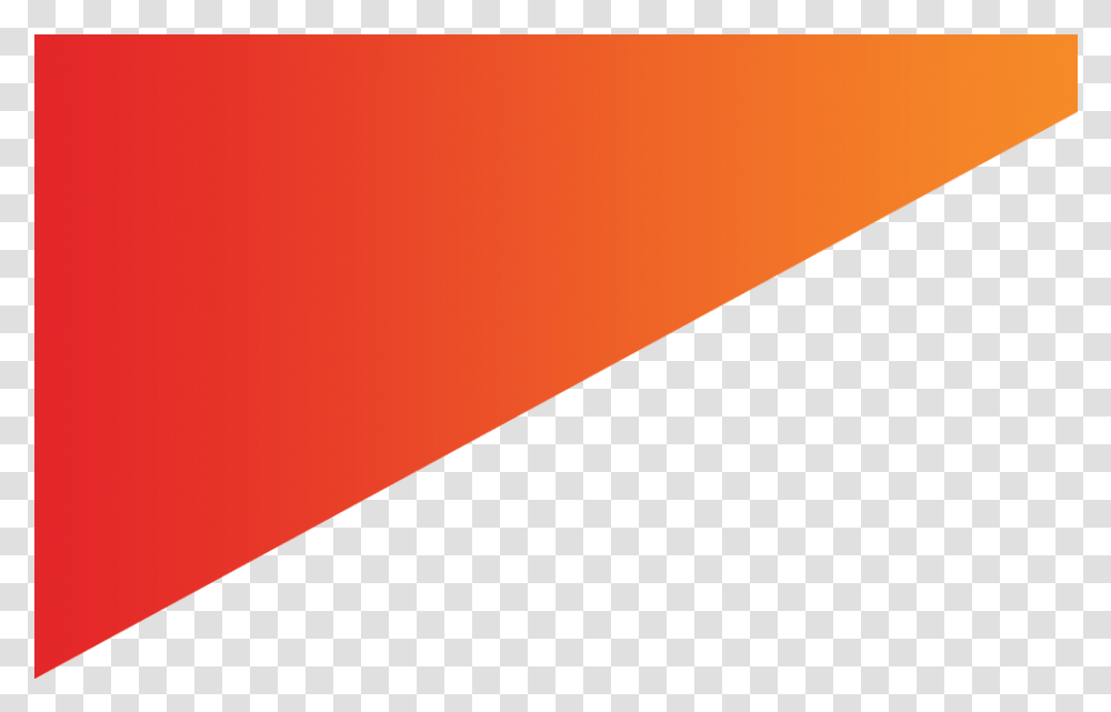 Red Gradient Design Image Orange Gradient Triangle, Label, Art, Symbol, Stage Transparent Png