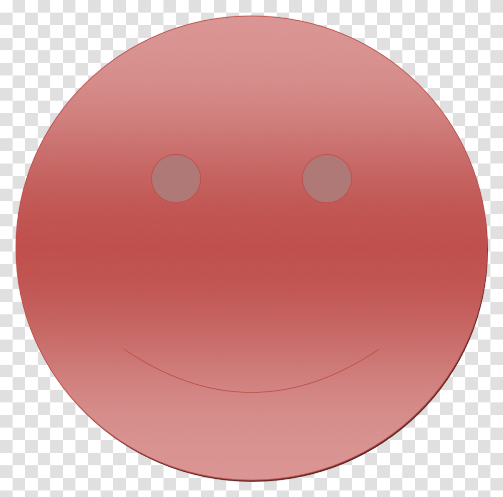 Red Gradient Smiley Face Circle, Sphere, Ball, Moon, Outer Space Transparent Png