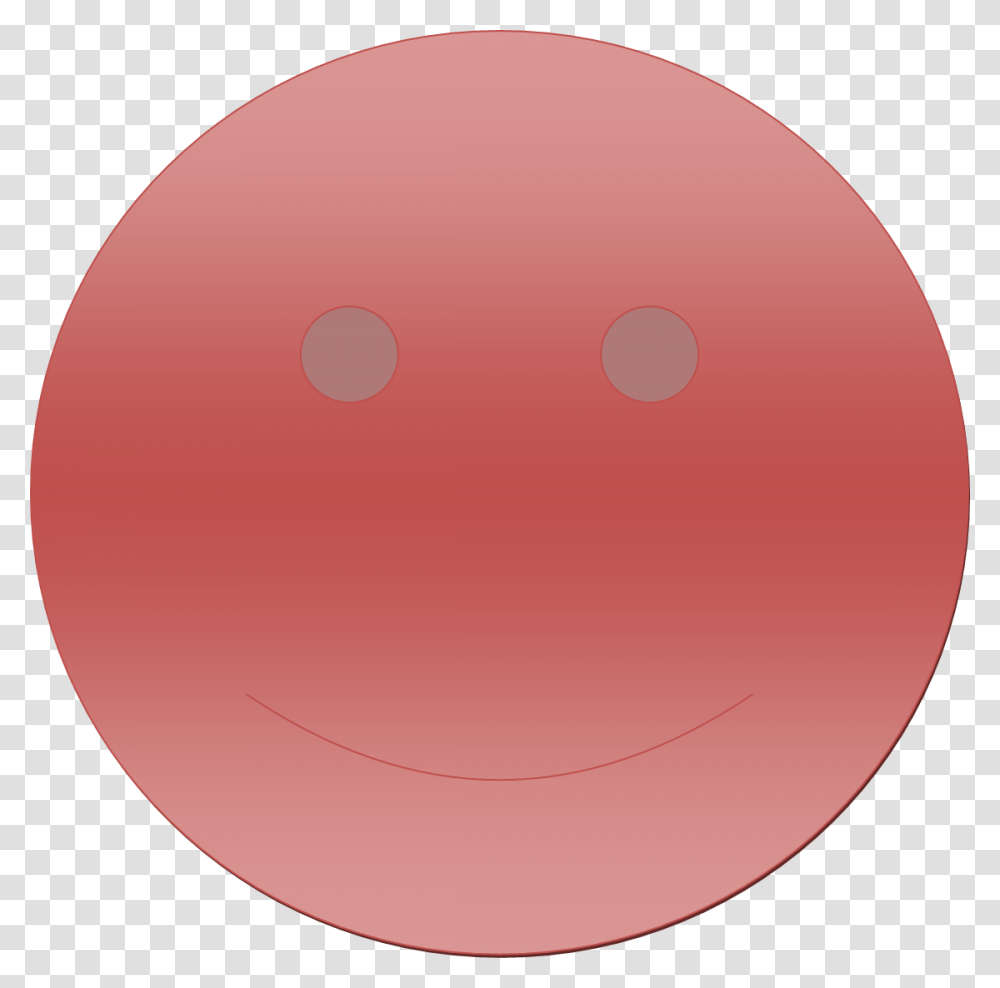 Red Gradient Smiley Face Egg, Sphere, Ball, Balloon Transparent Png