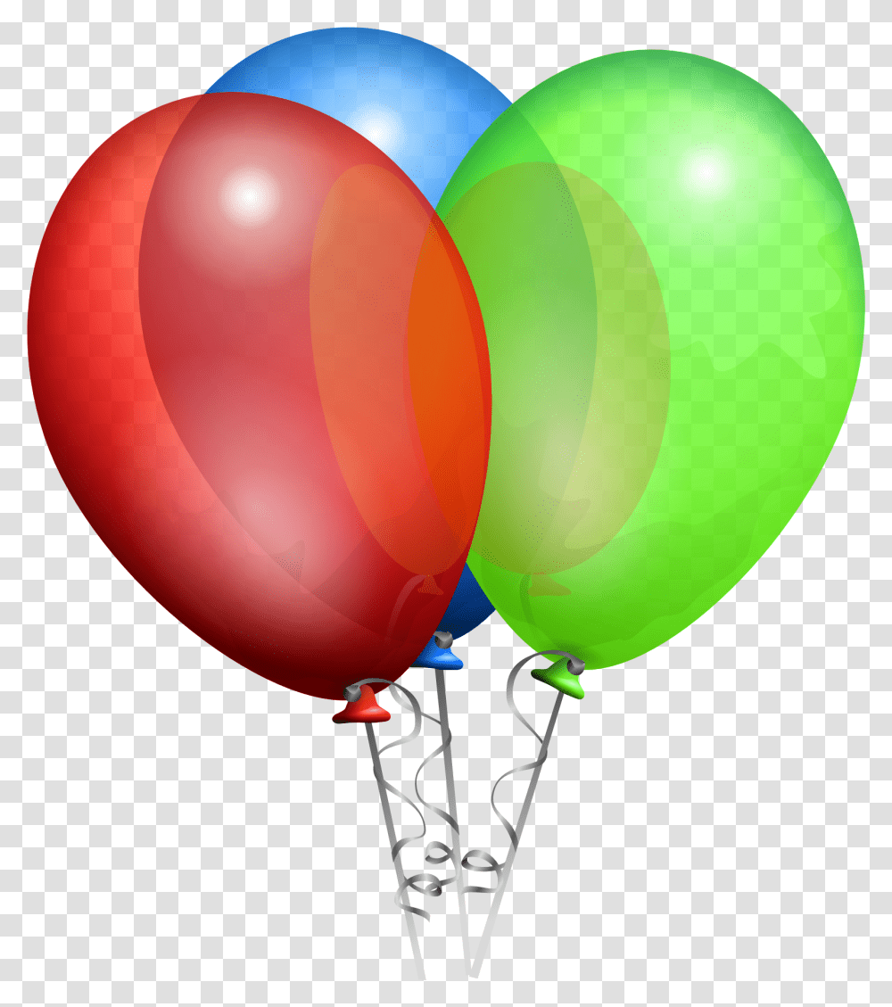 Red Green Blue Cartoon Balloon Vector Transparent Png