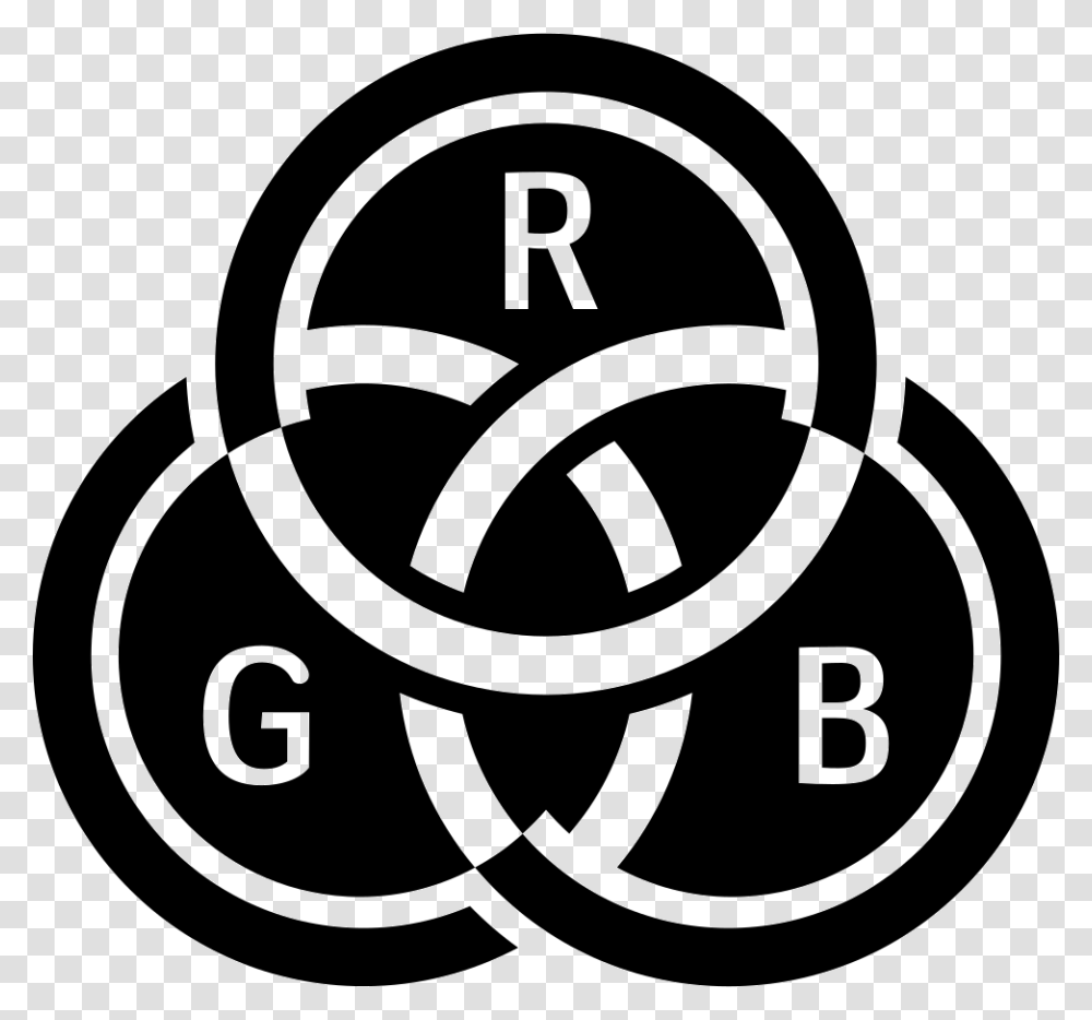 Red Green Blue Three Rgb Circles Symbol Rgb Color Model, Logo, Trademark, Number Transparent Png