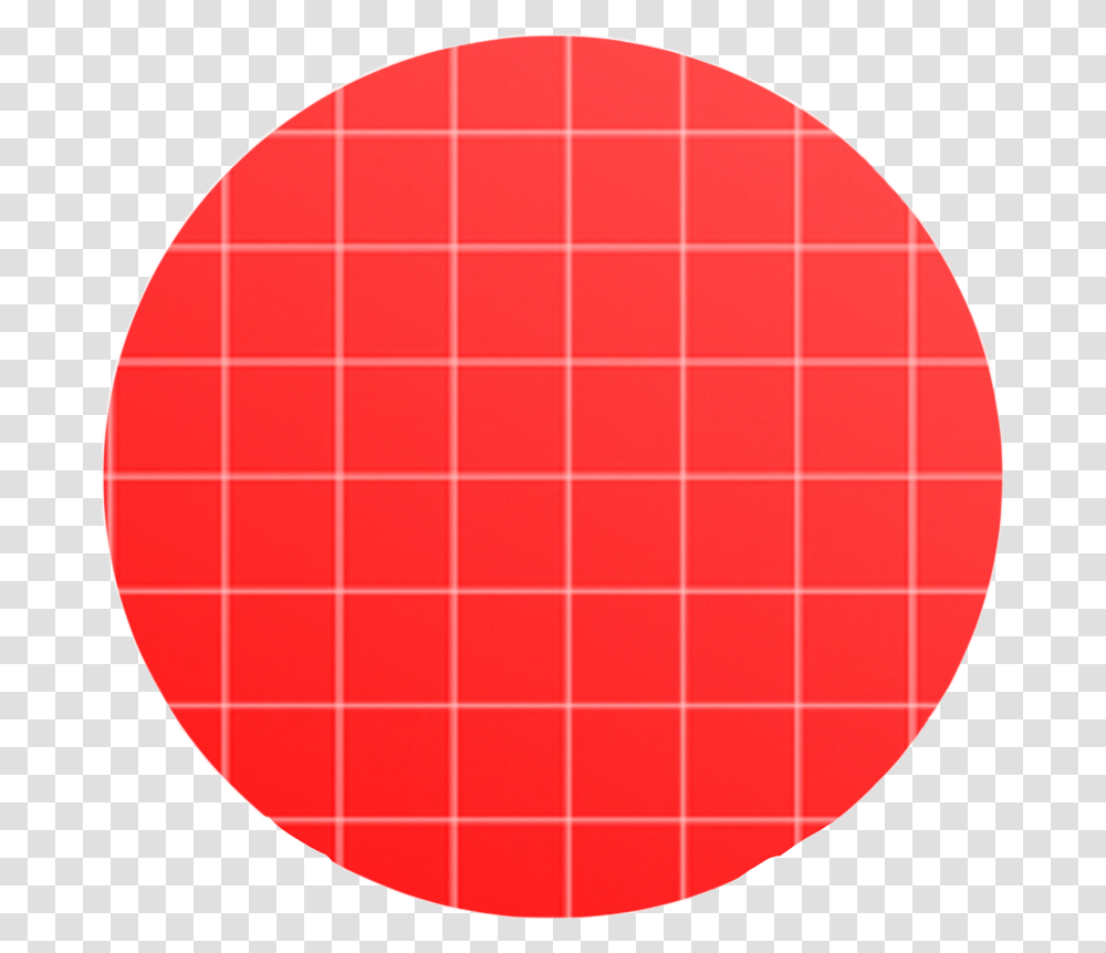 Red Grid Redgrid Aesthetic Vsco Freetoedit Grid Circle Aesthetic Red, Balloon, Logo Transparent Png