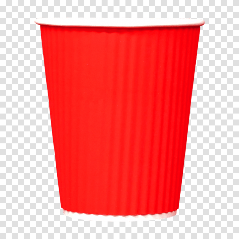 Red Groove Cups, Coffee Cup, Plastic, Skirt Transparent Png
