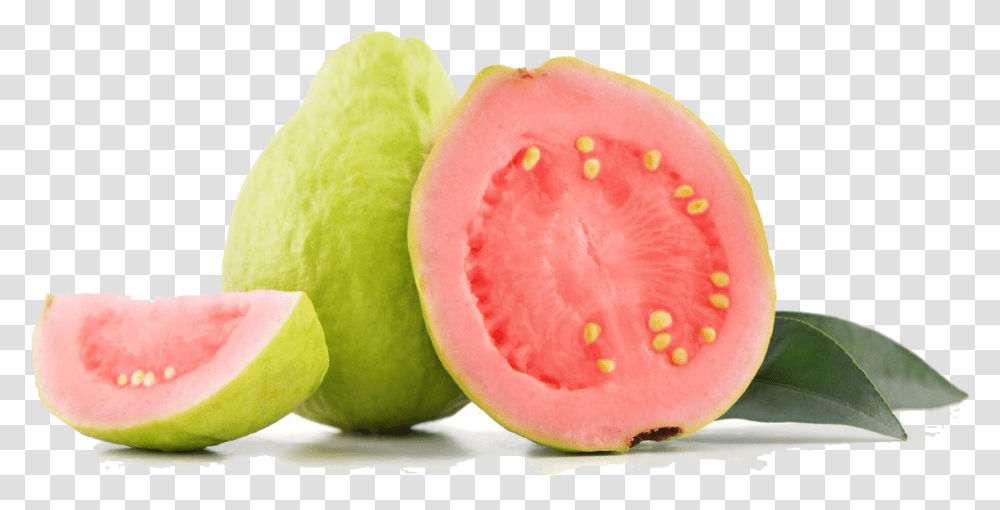 Red Guava Free Image Pink Guava, Plant, Fruit, Food, Sliced Transparent Png
