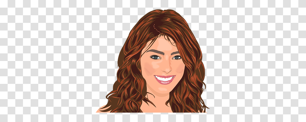 Red Hair Person, Face, Smile, Head Transparent Png