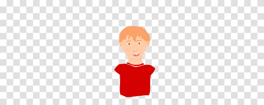 Red Hair Brown Hair Hairstyle, Person, Face, Boy, Standing Transparent Png