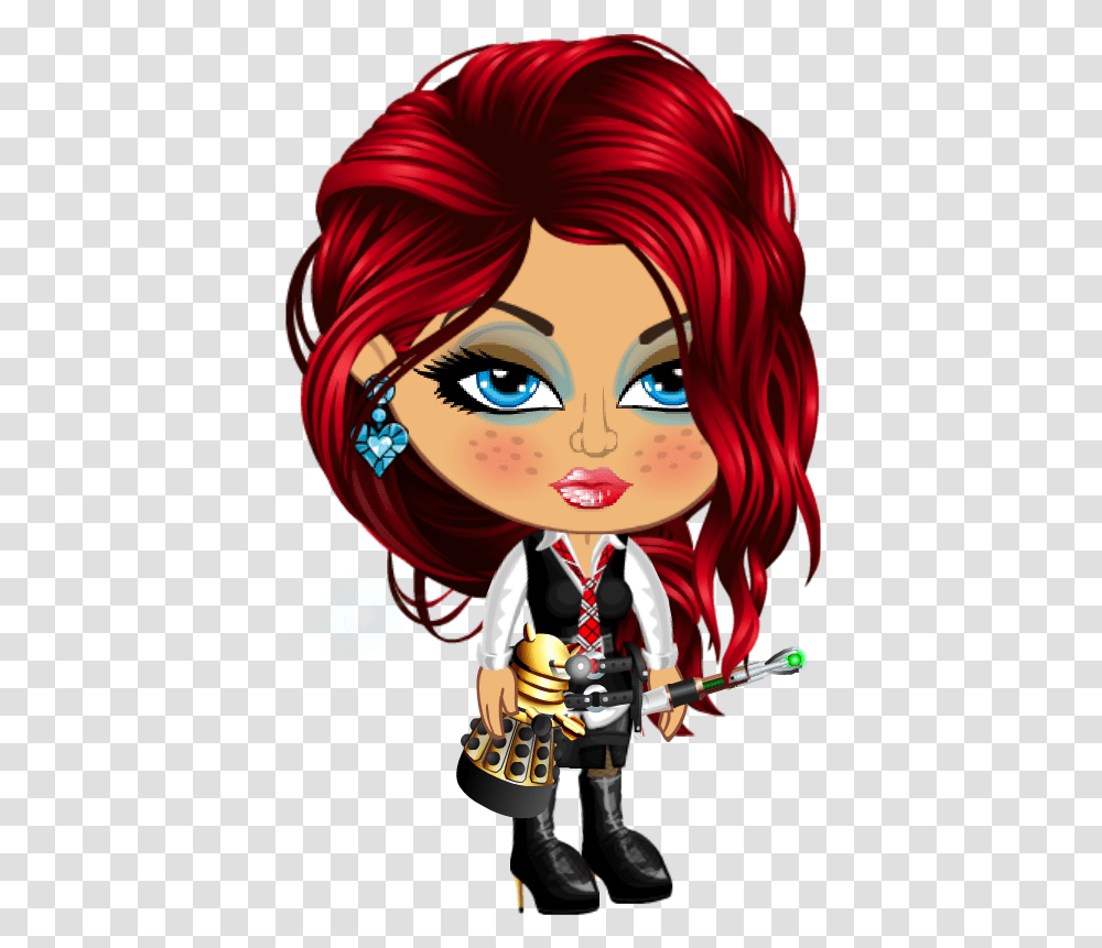 Red Hair Coloring Cartoon Capelli Rossi Cartoni Animati, Graphics, Comics, Book, Manga Transparent Png