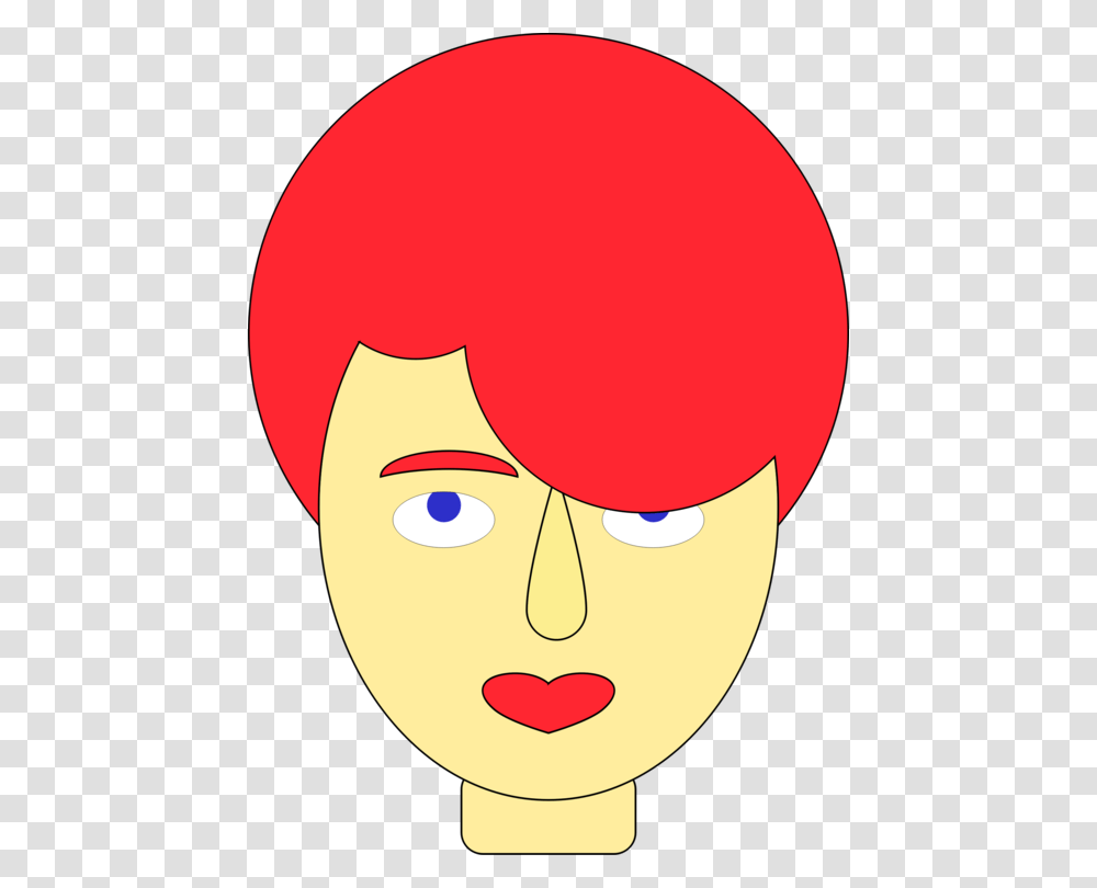 Red Hair Eye Child Face, Head, Balloon Transparent Png