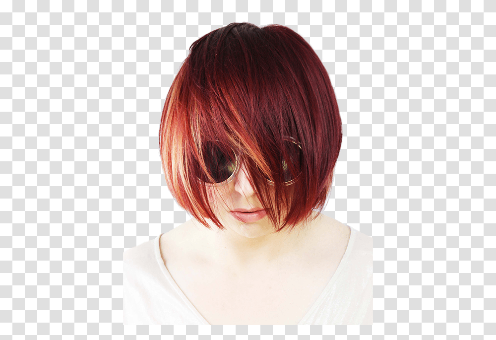 Red Hair, Person, Head, Haircut, Face Transparent Png