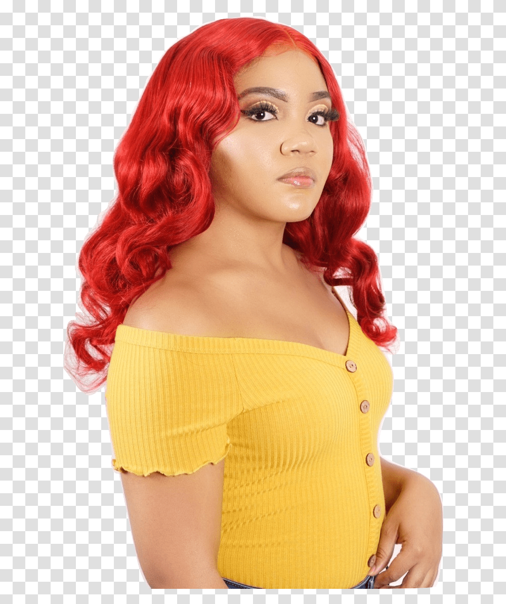 Red Hair, Person, Human, Wig Transparent Png