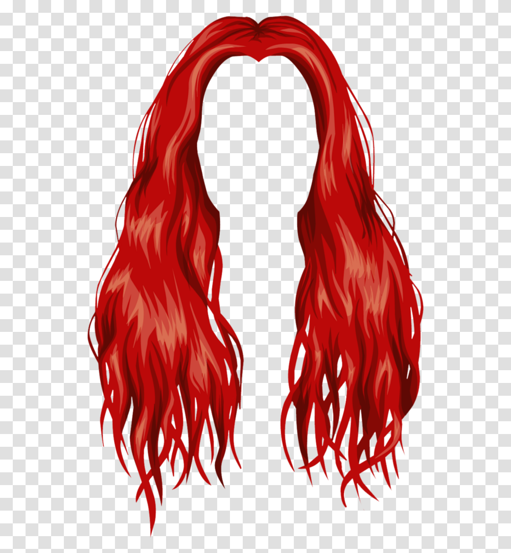 Red Hair Wig, Dye Transparent Png