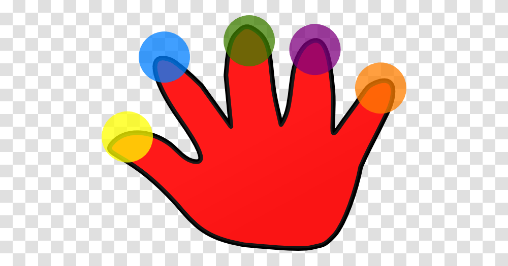 Red Hand Print Clip Art, Hook, Finger, Claw Transparent Png