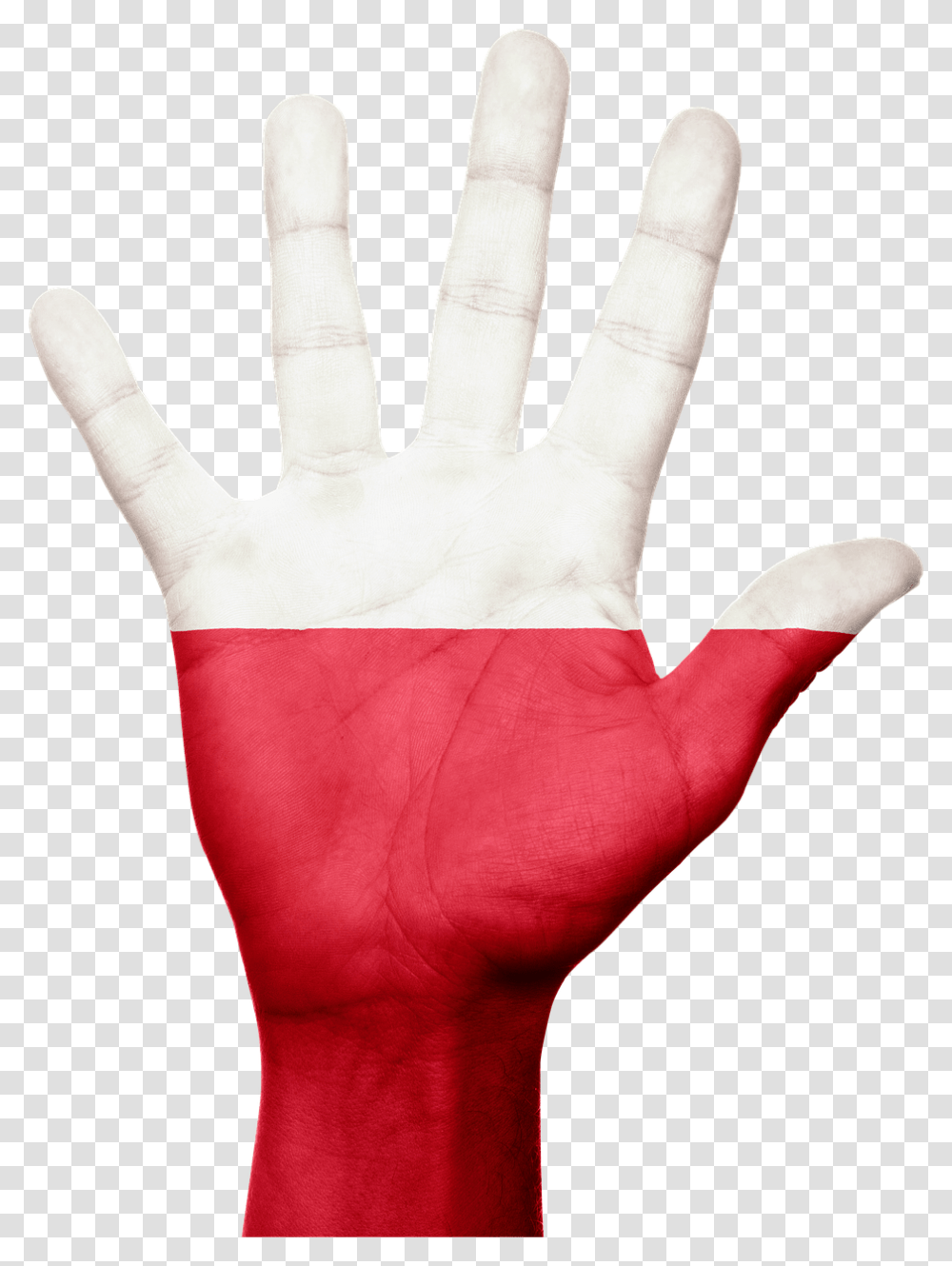 Red Handprint, Wrist, Finger, Person, Human Transparent Png