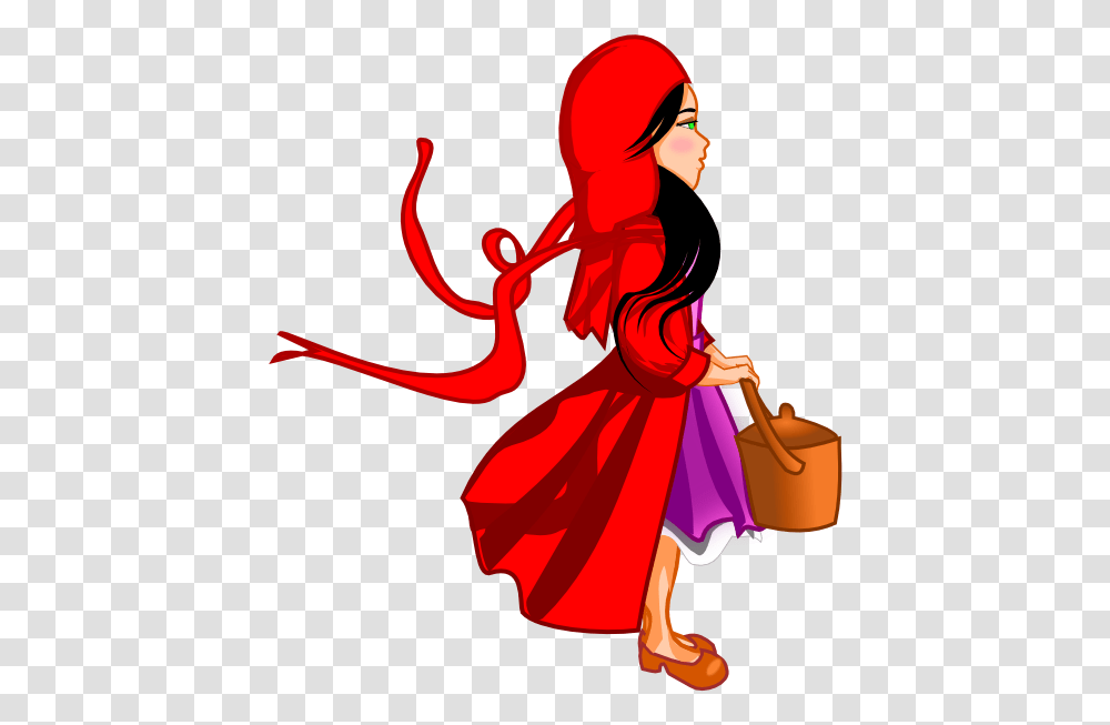 Red Hat Girl 555px Little Red Riding Hood Gif, Dance Pose, Leisure Activities, Performer, Person Transparent Png