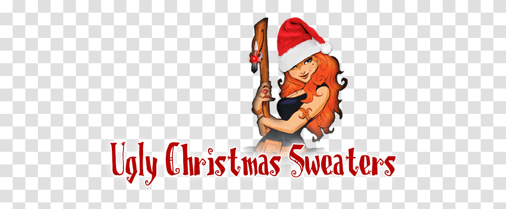 Red Headed Witches Cape Coral Costume Store Ugly Christmas, Person, Clothing, People, Outdoors Transparent Png