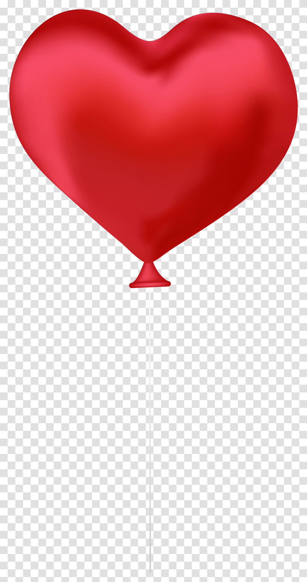 Red Heart Balloon Clip Art Image Red Heart Balloon, Lamp Transparent Png