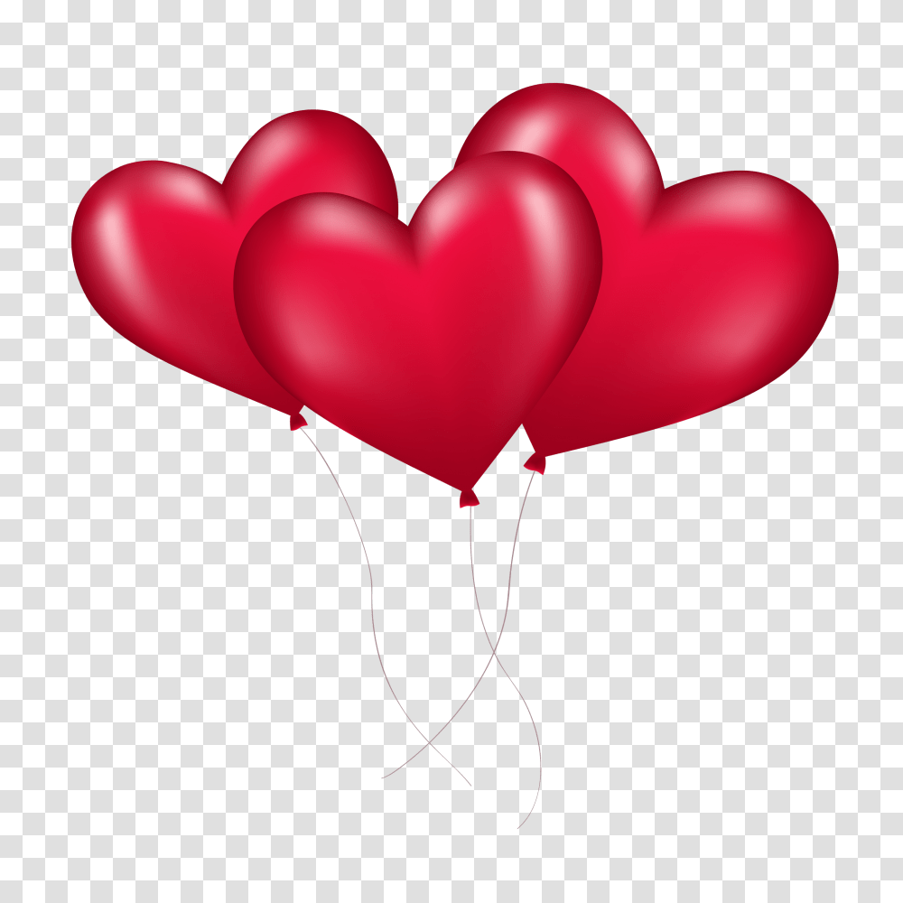 Red Heart Balloon Image Transparent Png