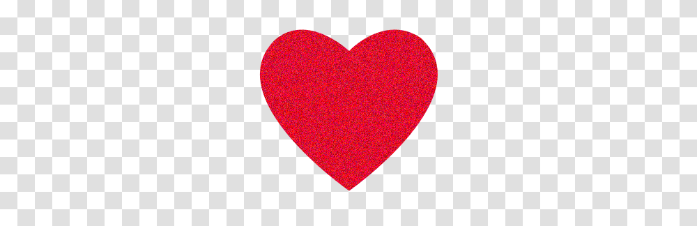 Red Heart Glitter, Rug Transparent Png