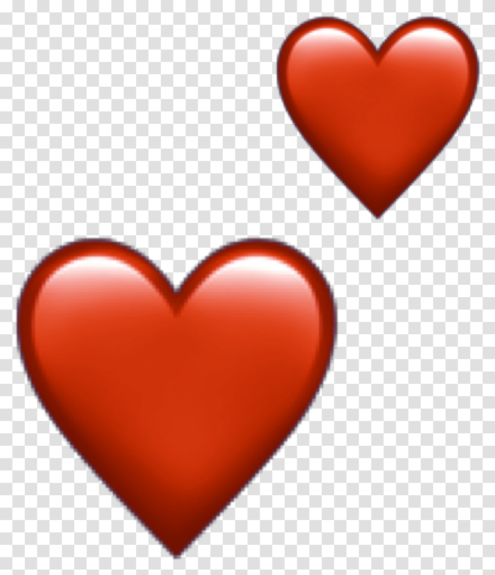 Red Heart Hearts Emoji Emojis Heartemoji Aesthetic Tumb Heart, Balloon, Pillow, Cushion, Dating Transparent Png