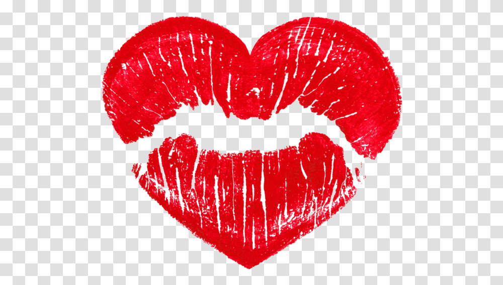 Red Heart Kiss Emoji, Mouth, Lip, Cosmetics, Fungus Transparent Png