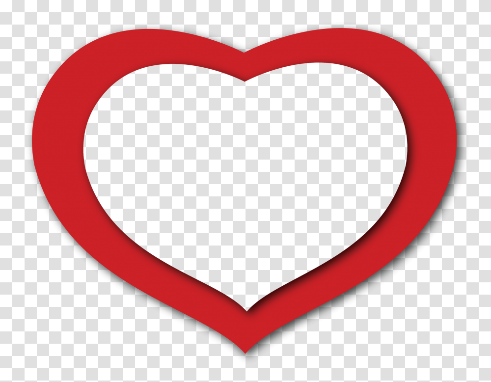 Red Heart, Label, Sticker, Cushion Transparent Png