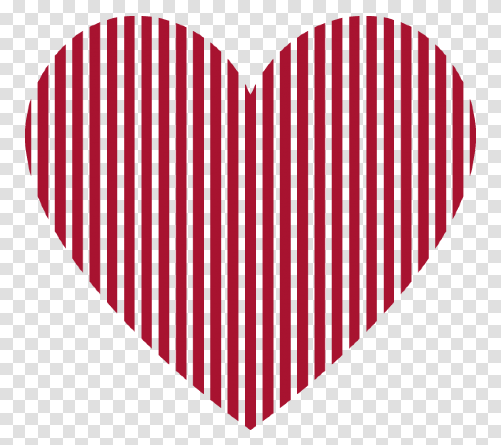 Red Heart Lines Image, Gate Transparent Png