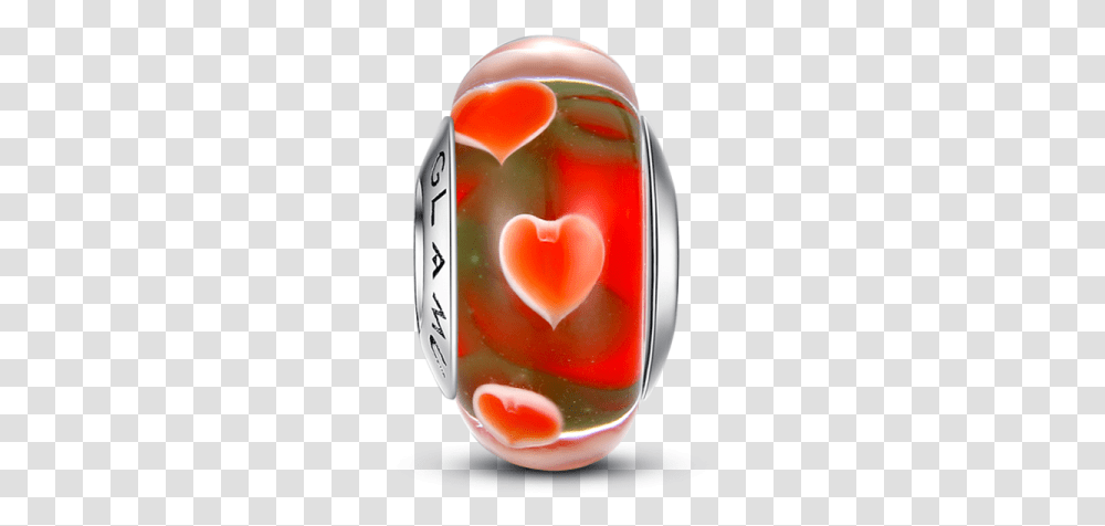 Red Heart Love Murano Glass Bead Heart, Game, Dice Transparent Png