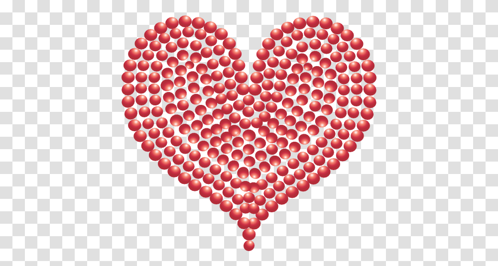 Red Heart Of Marbles Clipart I2clipart Royalty Free Heart Free Clip Art, Triangle, Sphere, Text Transparent Png