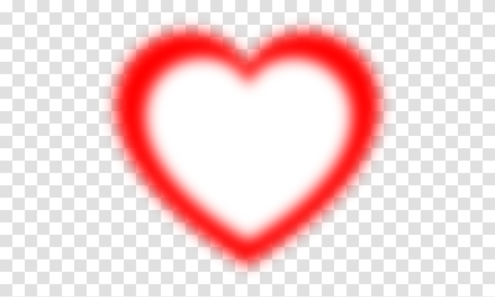 Red Heart Outline, Balloon Transparent Png