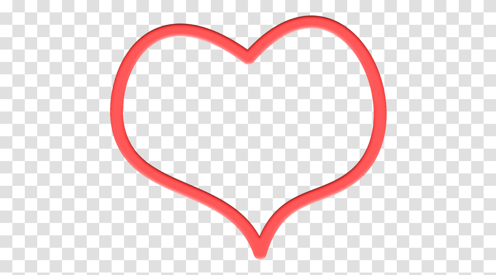 Red Heart Outline Images - Free Heart Clipart Background, Sunglasses, Accessories, Accessory, Maroon Transparent Png