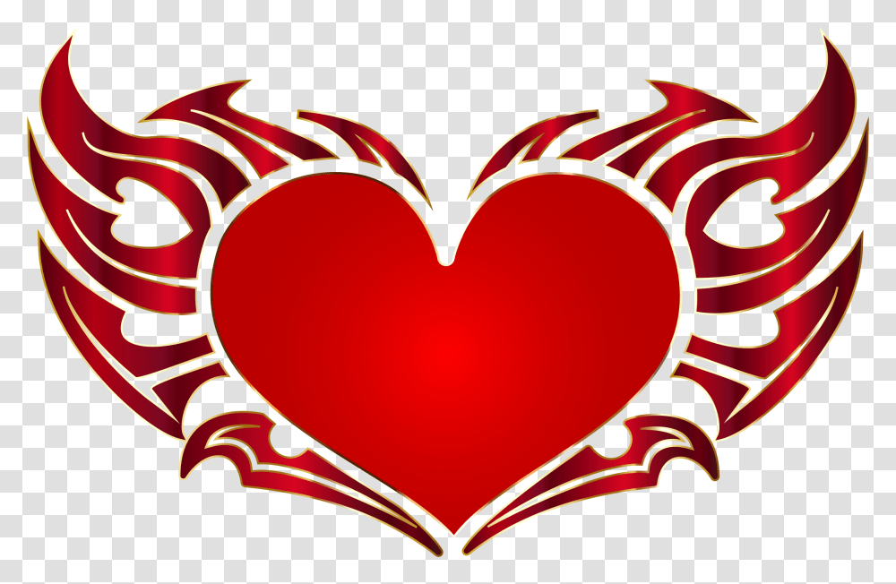 Red Heart Outline Love Symbol Images Hd Download, Cushion, Plant, Pillow, Flower Transparent Png