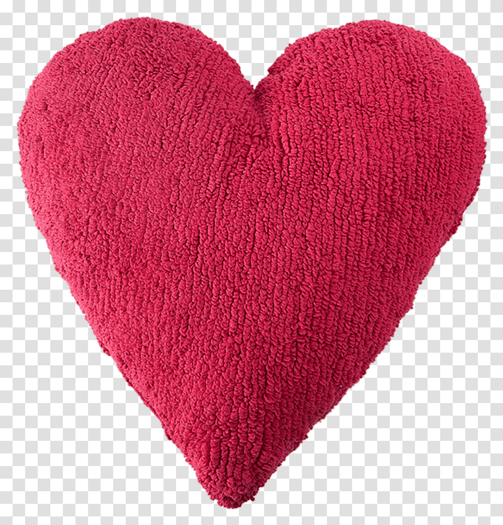 Red Heart Pillowdata Captionclass Heart, Cushion, Rug Transparent Png