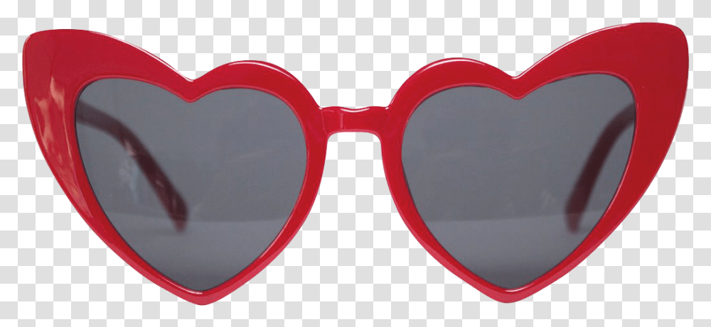 Red Heart Red Heart Shaped Sunglasses, Accessories, Accessory Transparent Png