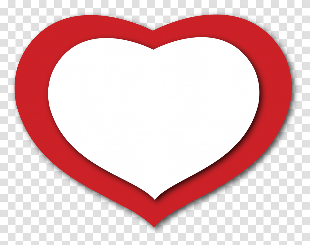 Red Heart Shape Clipart Red Heart, Cushion, Label, Painting Transparent Png