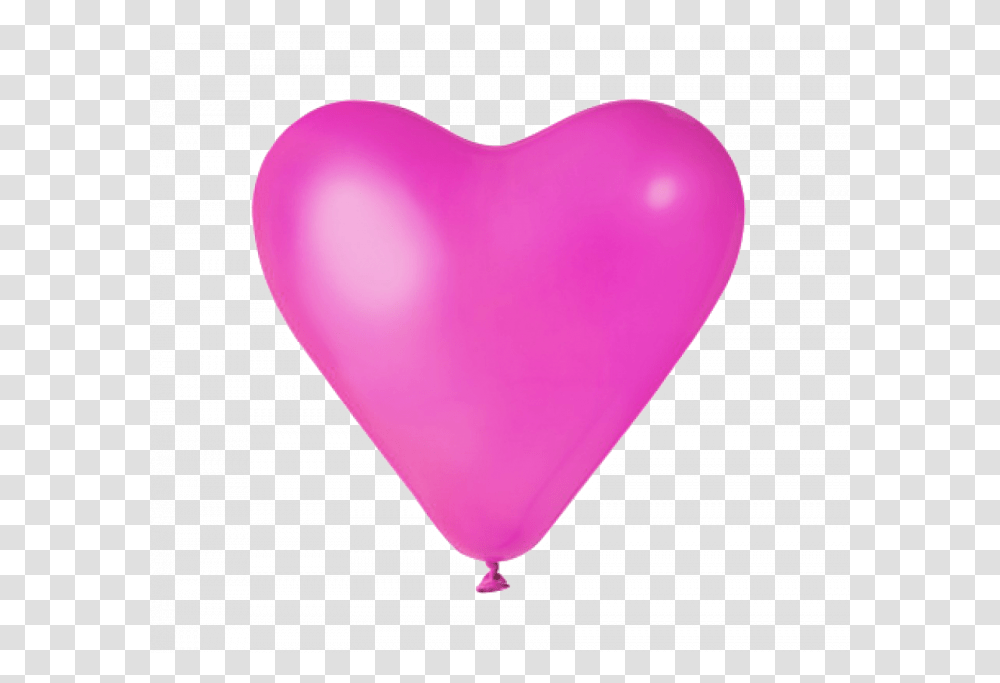 Red Heart Shaped Balloon, Pillow, Cushion Transparent Png