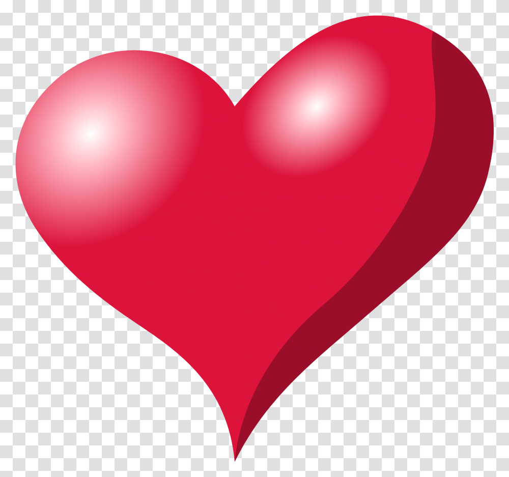Red Heart With Highlights You Re Welcome My Love, Balloon,  Transparent Png
