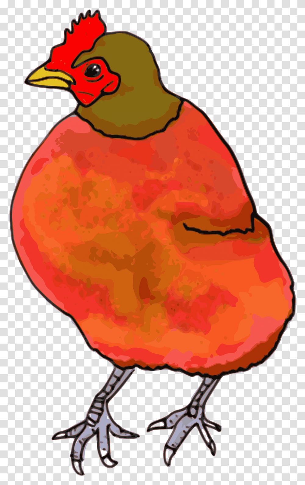 Red Hen Clipart, Plant, Produce, Food, Fruit Transparent Png