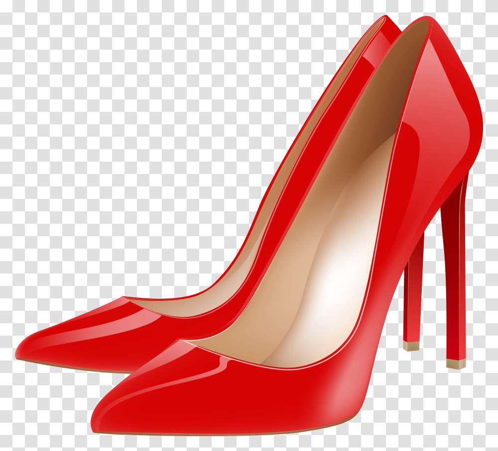 Red High Heels Clipart Transparent Png
