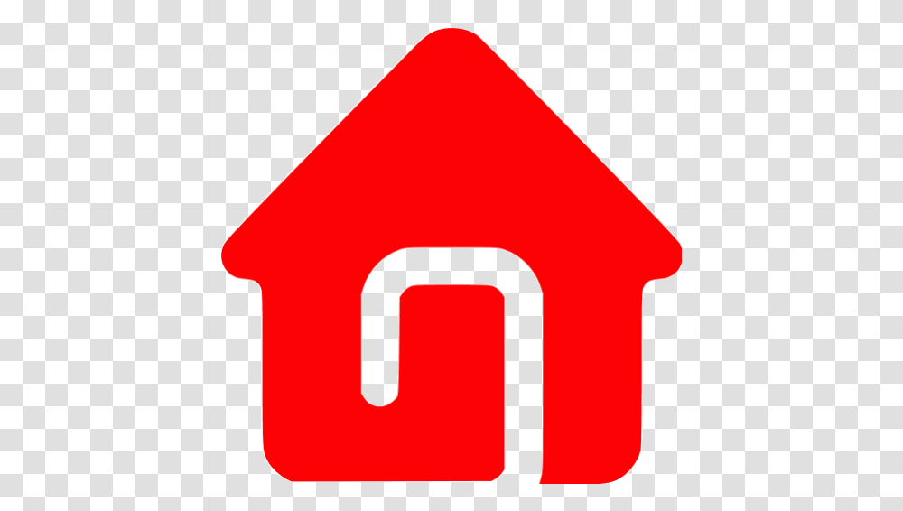 Red Home 4 Icon Red Home Icon, Symbol, Logo, Trademark, First Aid Transparent Png