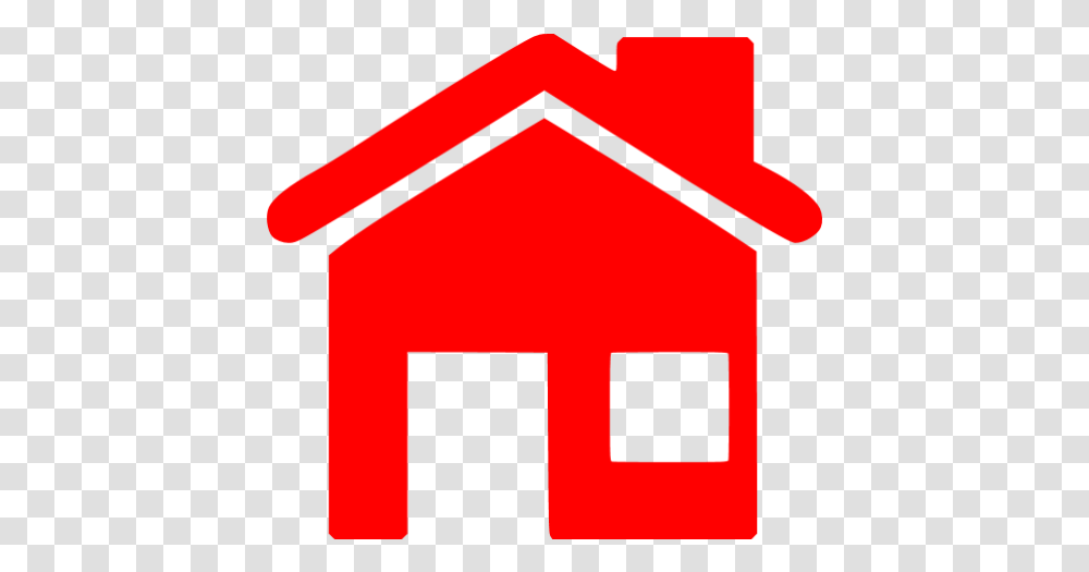 Red Home 5 Icon Free Red Home Icons Orange Home Icon, First Aid, Label, Text, Lighting Transparent Png
