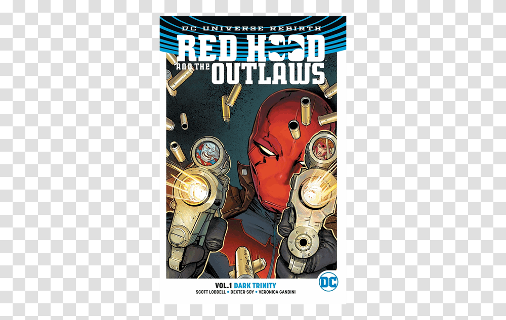 Red Hood And The Outlaws Rebirth Vol, Book, Comics, Wristwatch, Poster Transparent Png