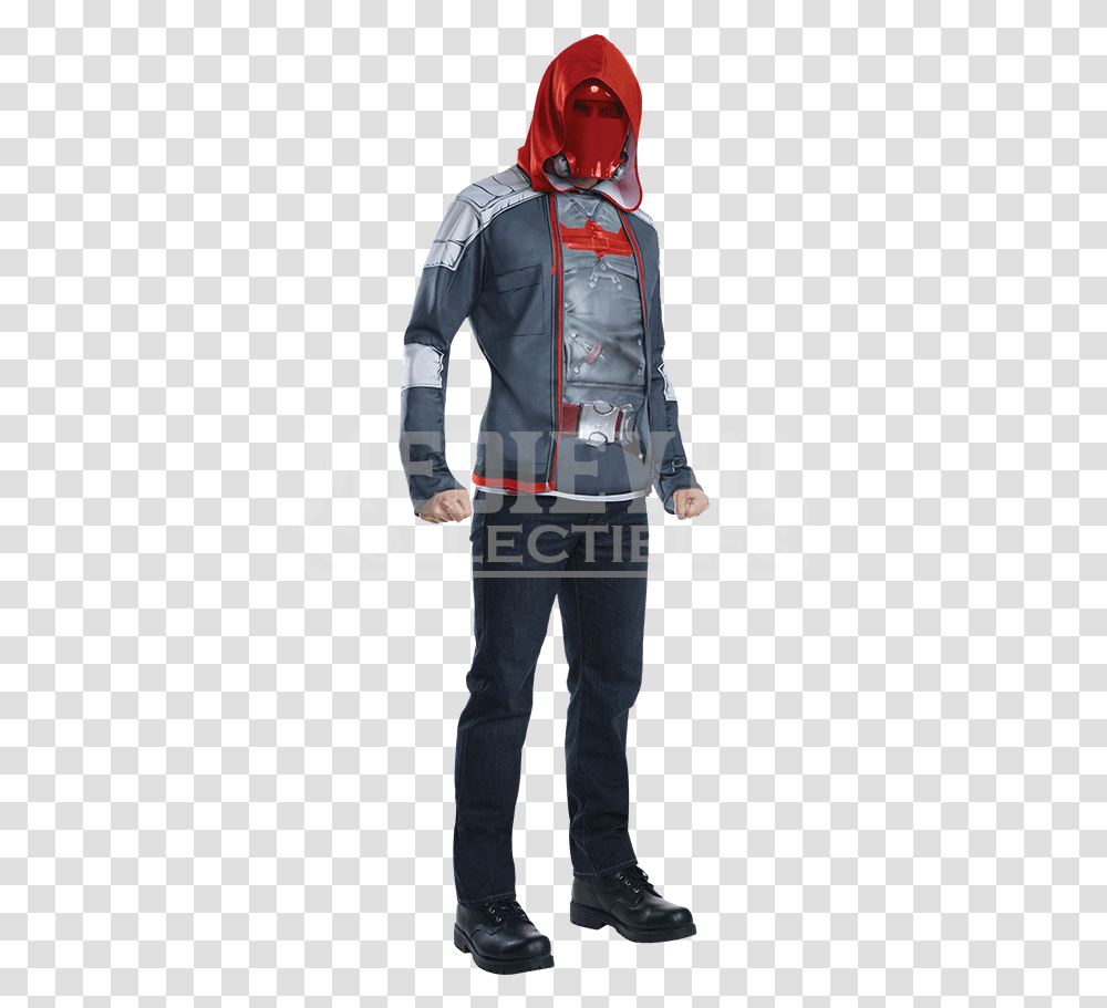 Red Hood, Person, Coat, Jacket Transparent Png