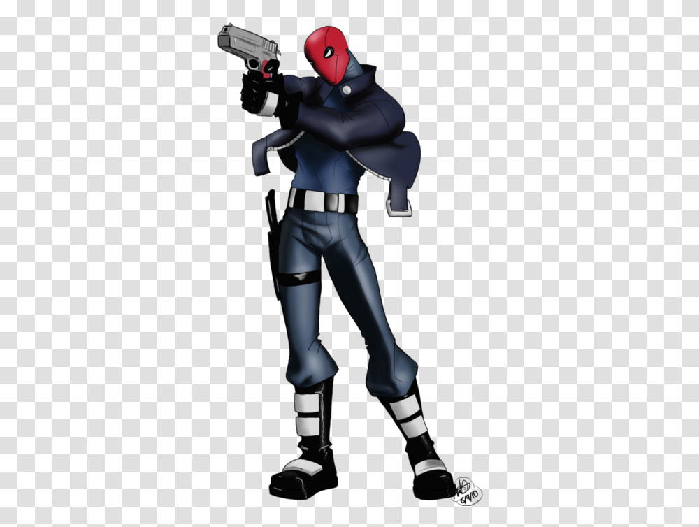 Red Hood Dc, Toy, Ninja, Person, Human Transparent Png