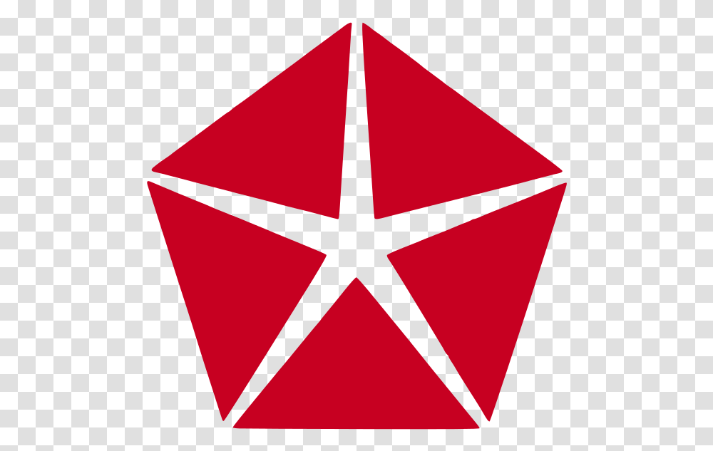 Red Hood Symbol Chrysler Pentastar, Star Symbol, Cross Transparent Png