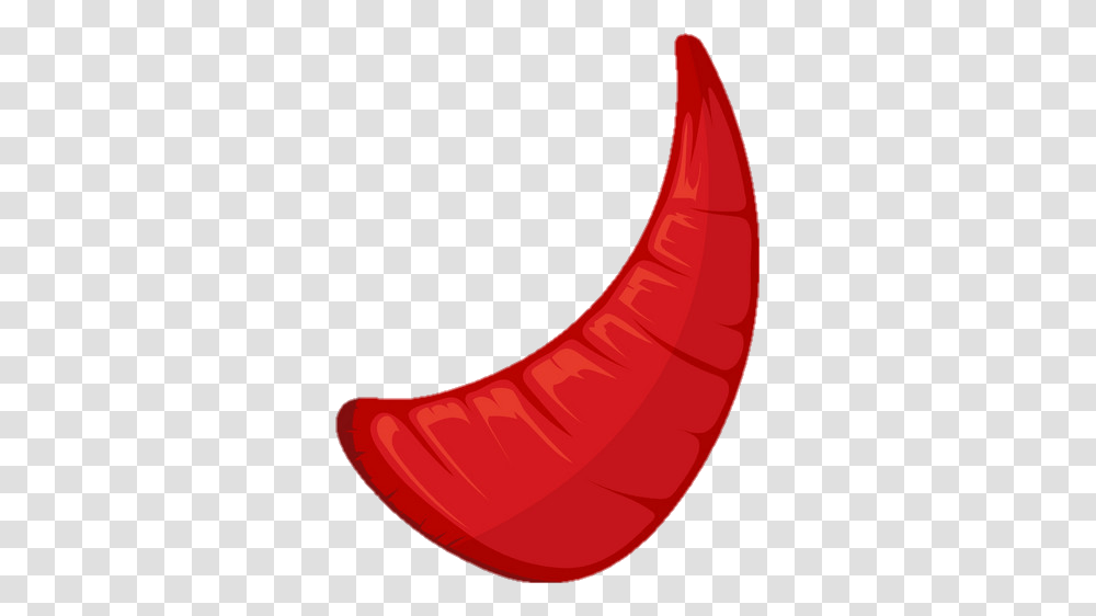 Red Horn, Plant, Food, Mouth, Lip Transparent Png