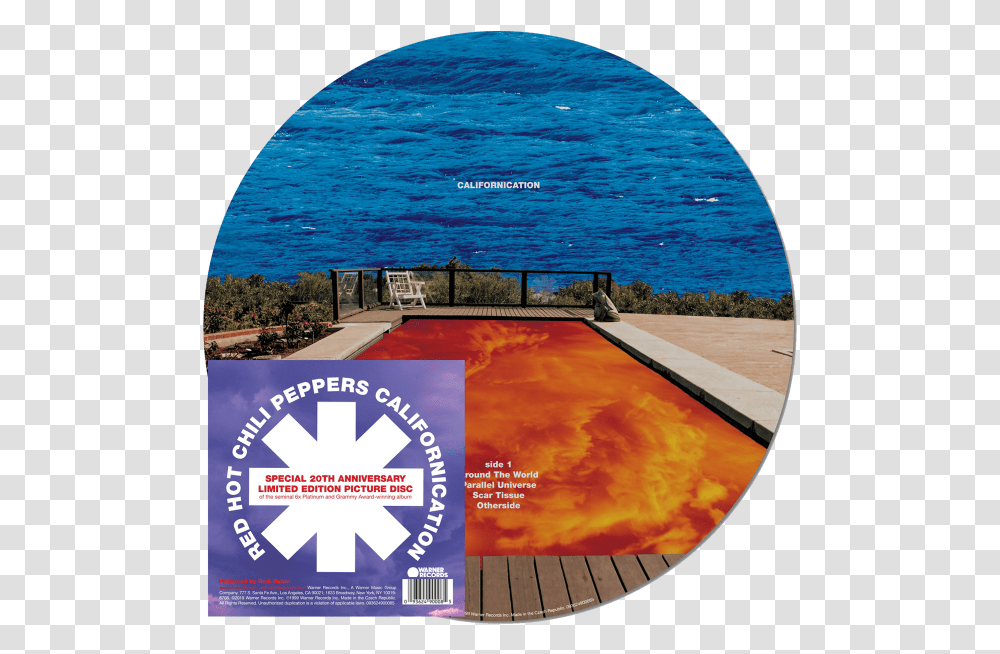 Red Hot Chili Peppers Californication Picture Disc, Building, Paper, Advertisement Transparent Png