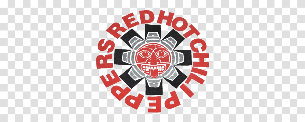 Red Hot Chili Peppers Red Hot Chili Peppers Aztec T Shirt, Symbol, Text, Logo, Trademark Transparent Png