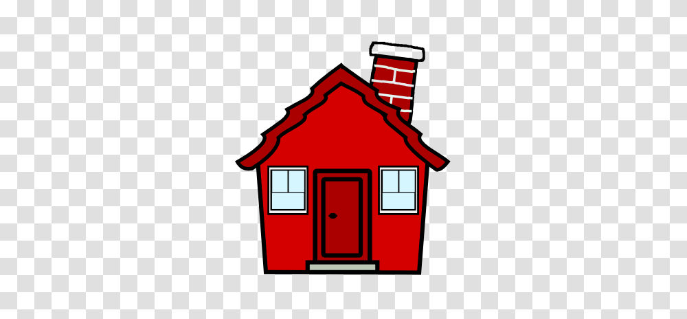 Red House Cliparts, Postal Office, Housing, Building, Mailbox Transparent Png