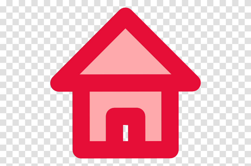 Red House Icon No Background, First Aid, Mailbox, Letterbox, Bird Feeder Transparent Png