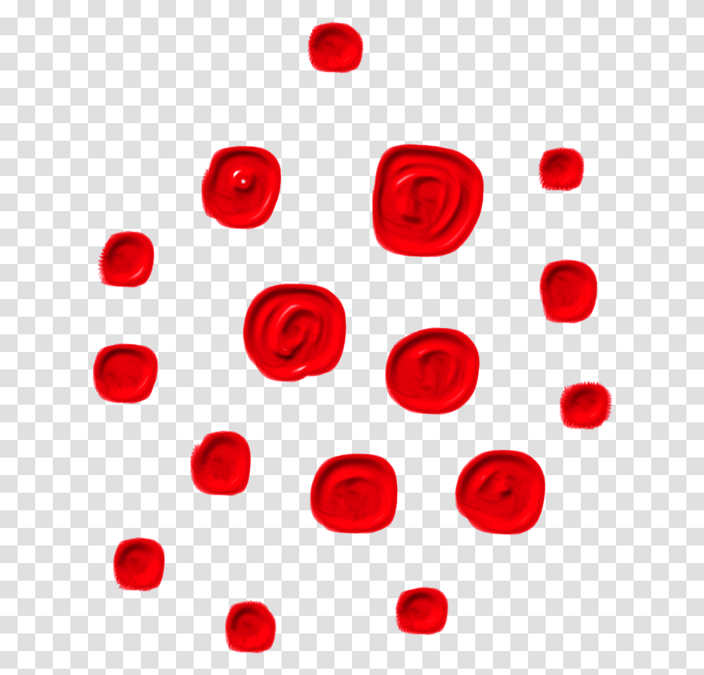 Red Ink Dots Polkadots Blobs Overlay Watercolor, Petal, Flower, Plant, Blossom Transparent Png